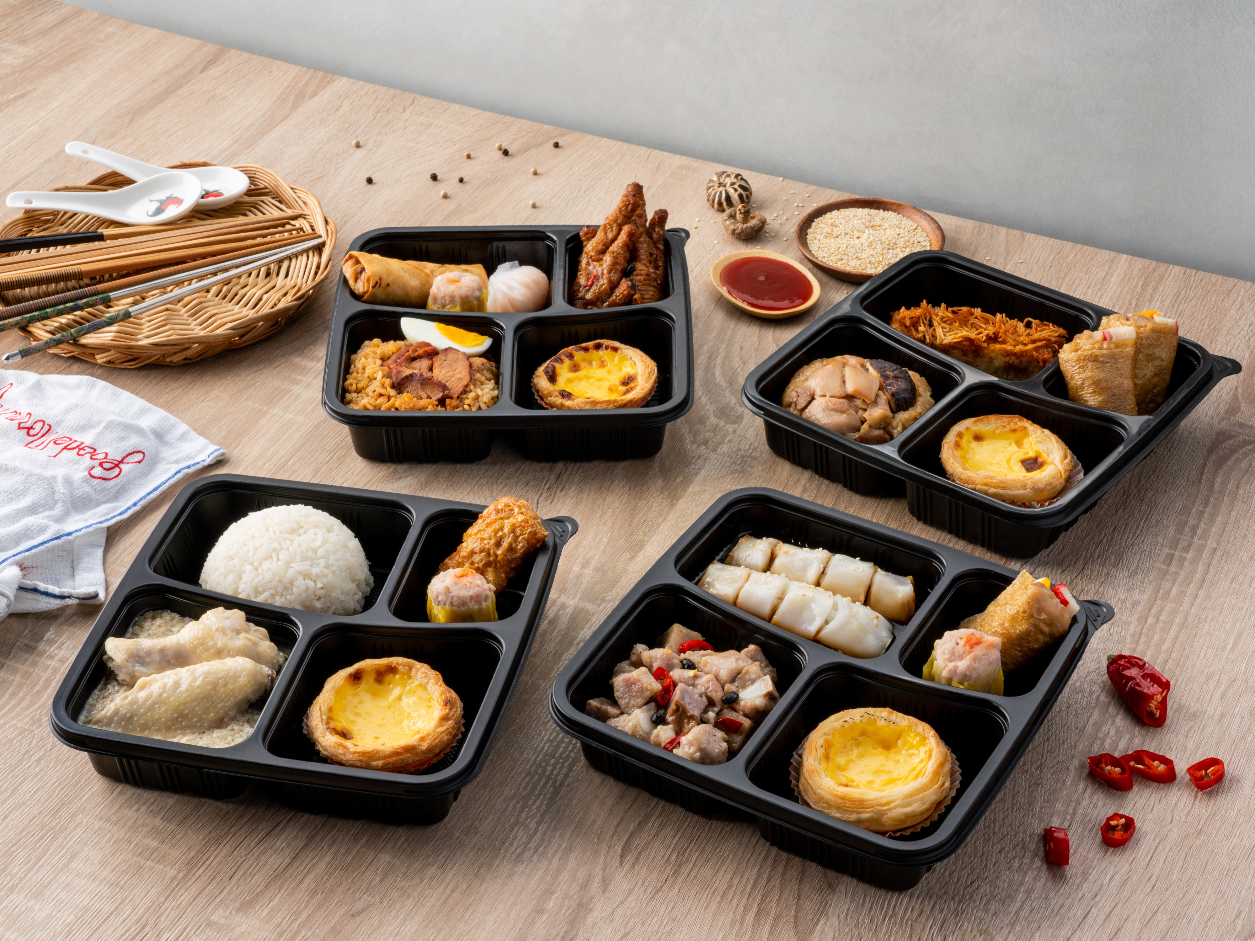 Bento Box delivery from Swee Choon Tim Sum, White Restaurant and more. Delivered islandwide in Singapore, powered by Oddle.