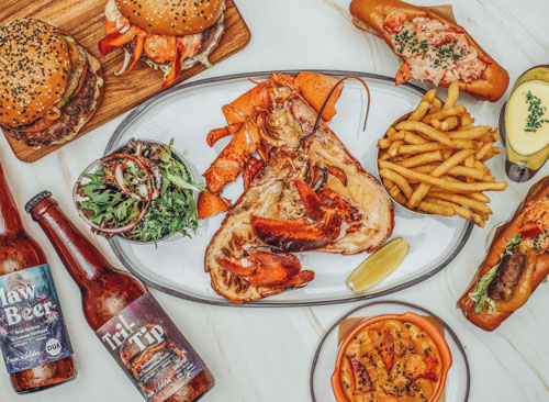 Burger & Lobster's Western Food Delivery, delivered islandwide in Singapore powered by Oddle 