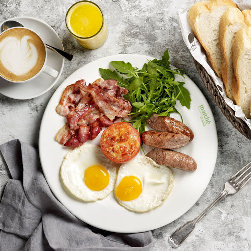 Marche Movenpick's Ultimate Breakfast for Western delivery, delivered islandwide in Singapore powered by Oddle.