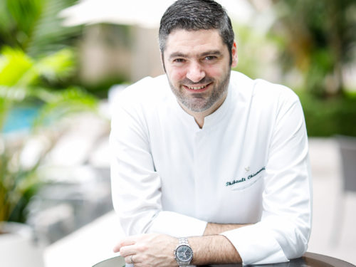 Executive Chef Thibault Chiumenti of The St. Regis Singapore's.