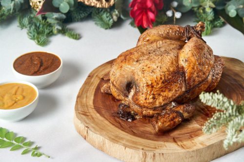 22-Spice Roast Chicken from Thank Goodness It's Christmas for Christmas food delivery. Delivered islandwide in Singapore powered by Oddle.