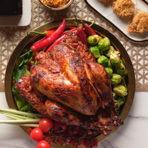 Masak Merah Roasted Turkey from Sheraton Towers for your Christmas food delivery. Delivered islandwide in Singapore powered by Oddle.