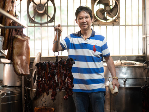 Terence Chi, the founder of Guan Chee Hong Kong Roasted Duck. Delivered islandwide in Singapore powered by Oddle