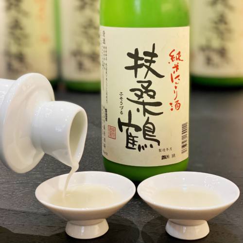 Nigori sake is cloudy, milky and pairs perfectly with spicy food, from Kurara, delivered islandwide in Singapore powered by Oddle