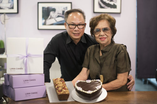 Mrs Violet Kwan and Jason Kwan. Lana Cakes, delivered islandwide in Singapore powered by Oddle