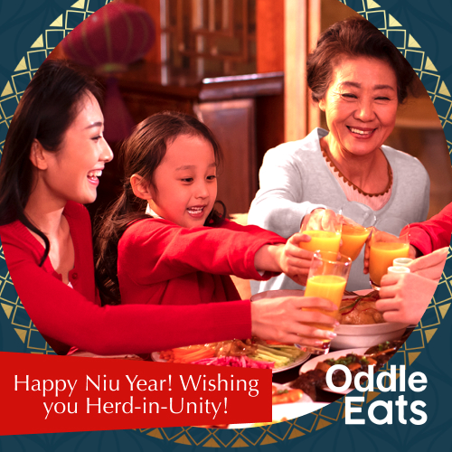 Chinese New Year 2021 - Ox Year - wishing you Herd In-Unity!