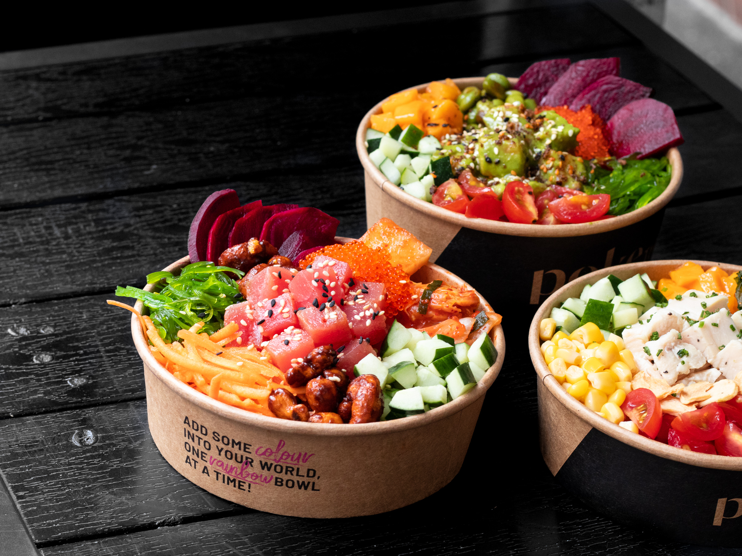 Halal food delivery from Poke Theory, delivered islandwide in Singapore powered by Oddle.