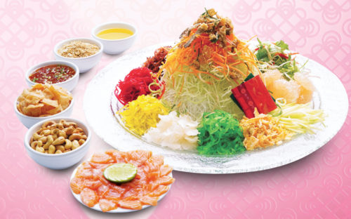 Hutong's Premium Yusheng. Delivered islandwide in Singapore powered by Oddle.