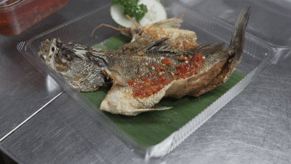 Pagi Sore Indonesian Restaurant's Ikan Belado, delivered islandwide in Singapore powered by Oddle.