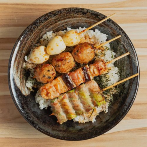Yakitori Don from Nanbantei for your donburi delivery. Delivered islandwide in Singapore powered by Oddle.