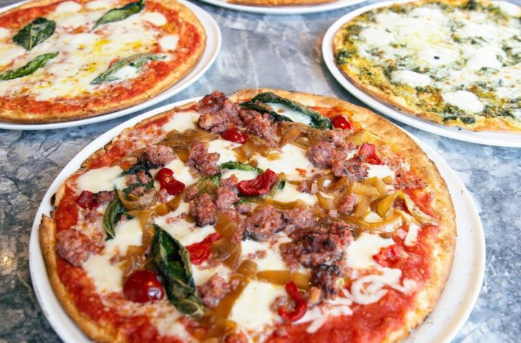 Pizzas from 800 Woodfired Kitchen, delivered islandwide in Singapore powered by Oddle.