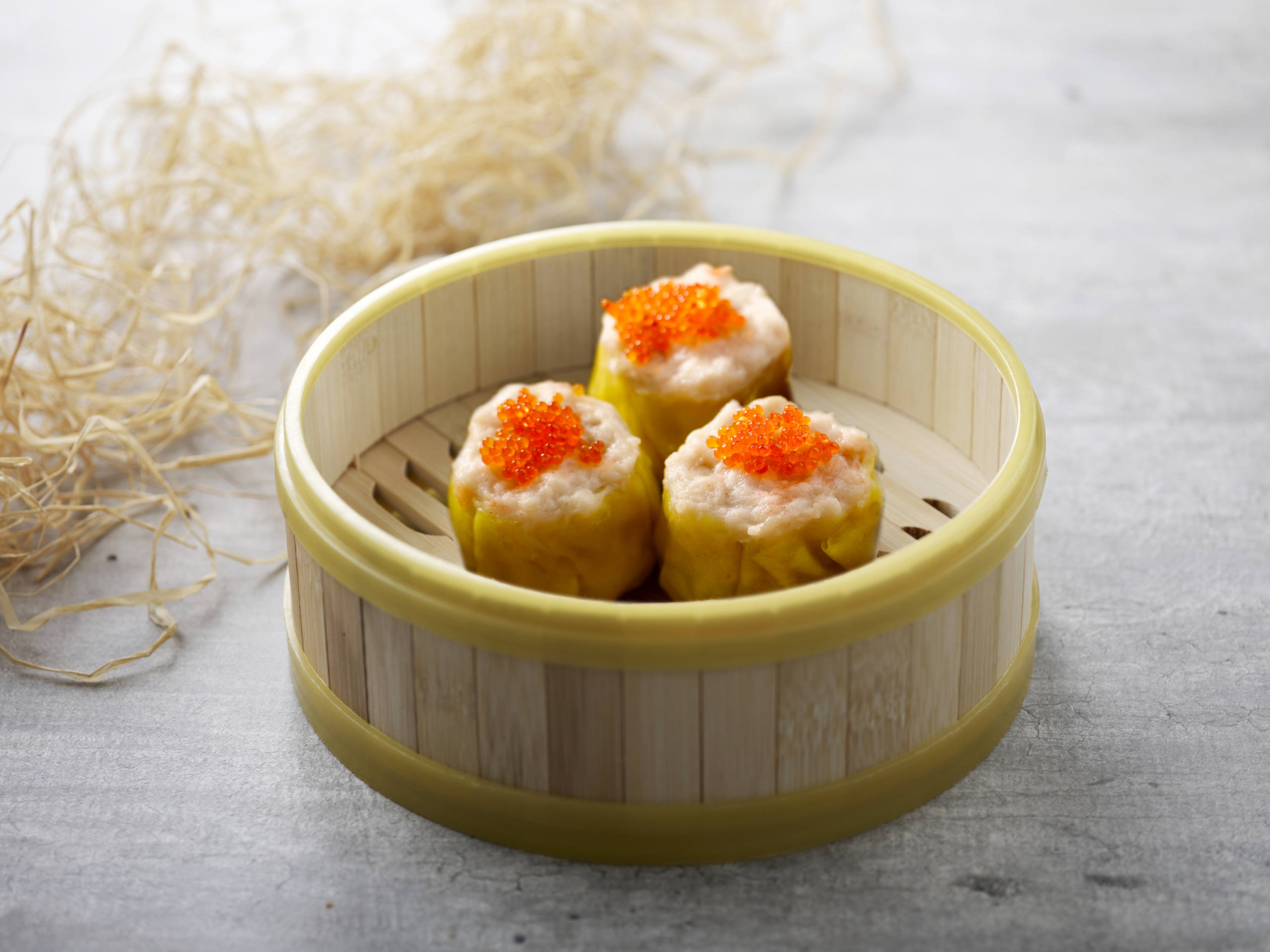 Crystal Jade Hong Kong Kitchen's Steamed Siew Mai with Fish Roe, delivered islandwide in Singapore powered by Oddle.