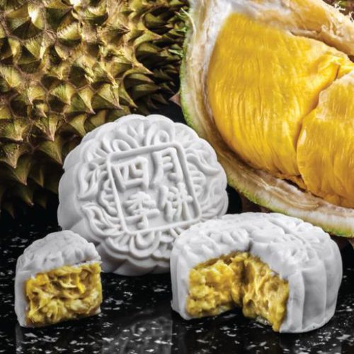 D24 Durian Mooncake from Four Seasons Restaurant, delivered islandwide in Singapore powered by Oddle.
