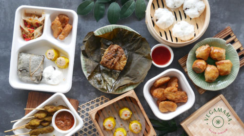 Vegamama's vegan dim sum, delivering islandwide in Singapore powered by Oddle.