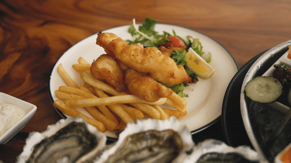Fish & Chips from Greenwood Fish Market for Humans of F&B. Delivering islandwide in Singapore powered by Oddle.