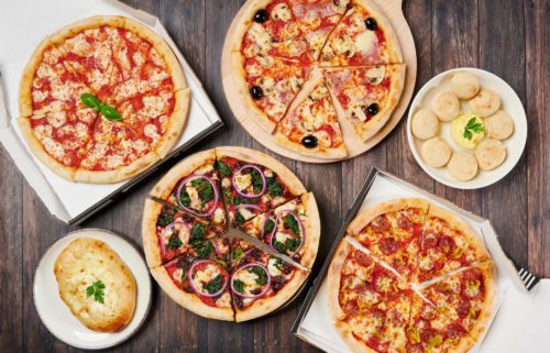 Pizzas and doughballs from PizzaExpress, delivered islandwide in Singapore powered by Oddle. SG food delivery promo for Phase 2 heightened alert.