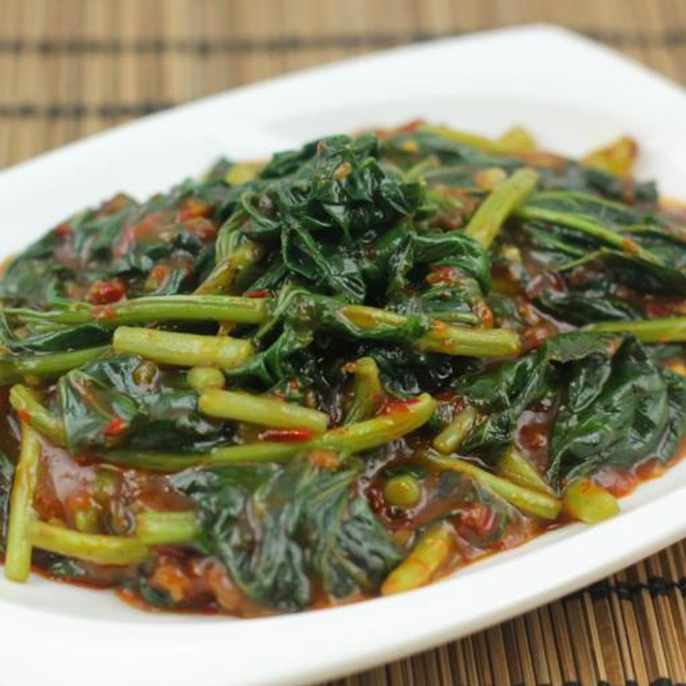 Sambal Sweet Potato Leaves from White Restaurant, delivered islandwide in Singapore powered by Oddle.