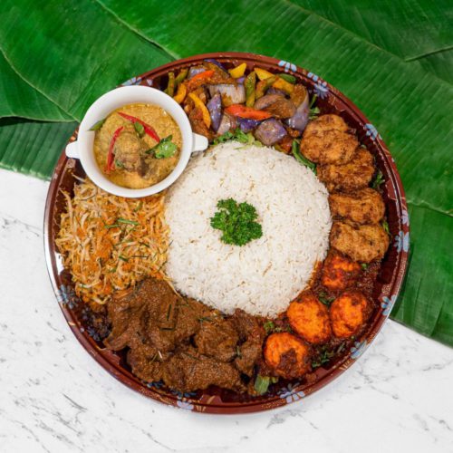 Straits Cafe's Straits Nasi Ambeng, delivered islandwide in Singapore powered by Oddle.