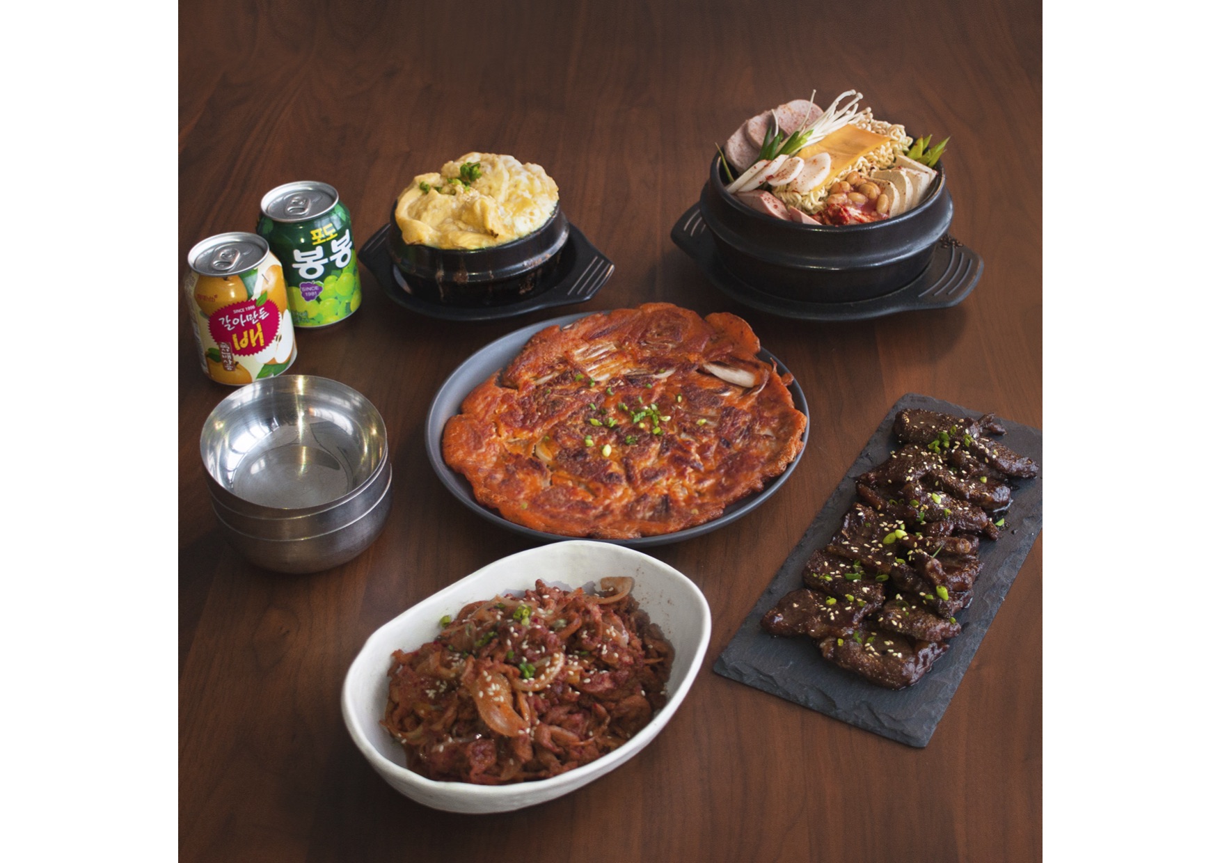 Ajumma's Platter for 4 Pax ($56), delivered islandwide in Singapore, powered by Oddle.

