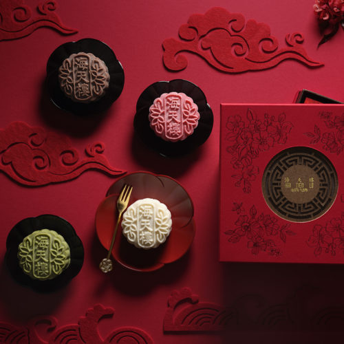 Four Treasures Snowskin Mooncakes from Pan Pacific Singapore, delivered islandwide in Singapore, powered by Oddle.