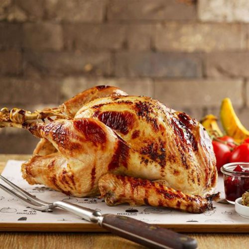 Whole Roast Turkey with Apple and Cranberry Sauce, delivered islandwide in Singapore powered by Oddle
