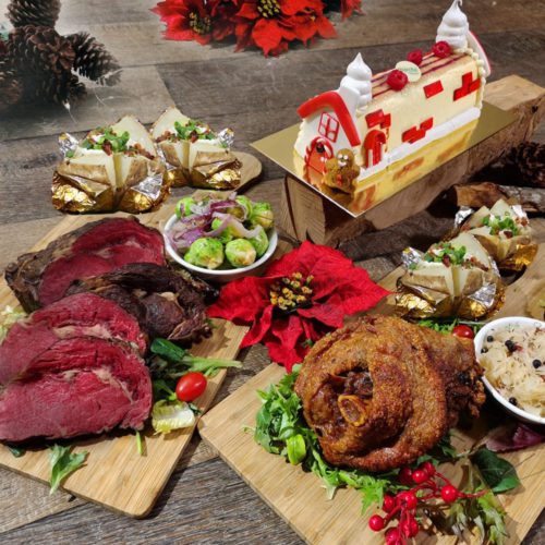 Christmas dinner: Festive Bundle For 4-6 pax, delivered islandwide in Singapore powered by Oddle