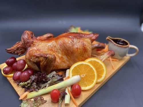 Christmas Champagne Roast Chicken, delivered islandwide in Singapore powered by Oddle 