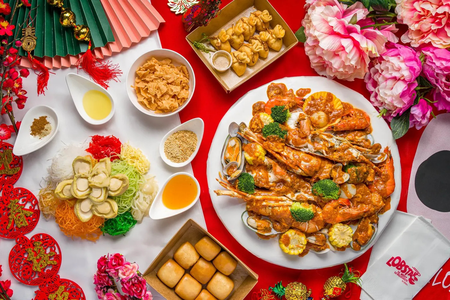 CNY Reunion Huat Lobstar Seafood Bundle Delivery